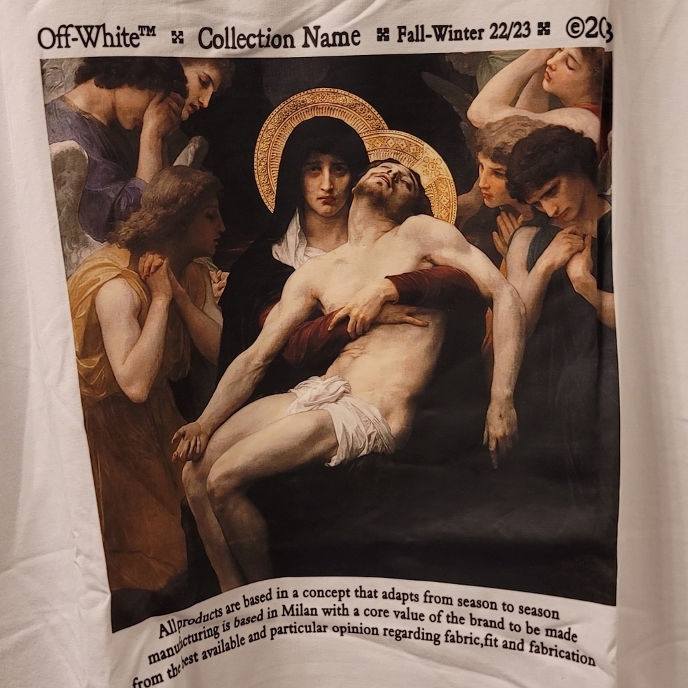 Off white t shirt